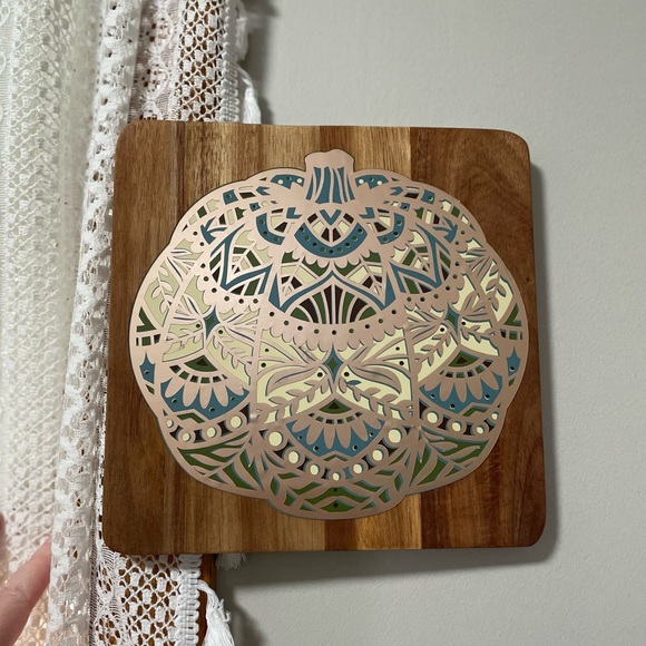 Handmade Fall Wood Sign - Picture 2 of 2